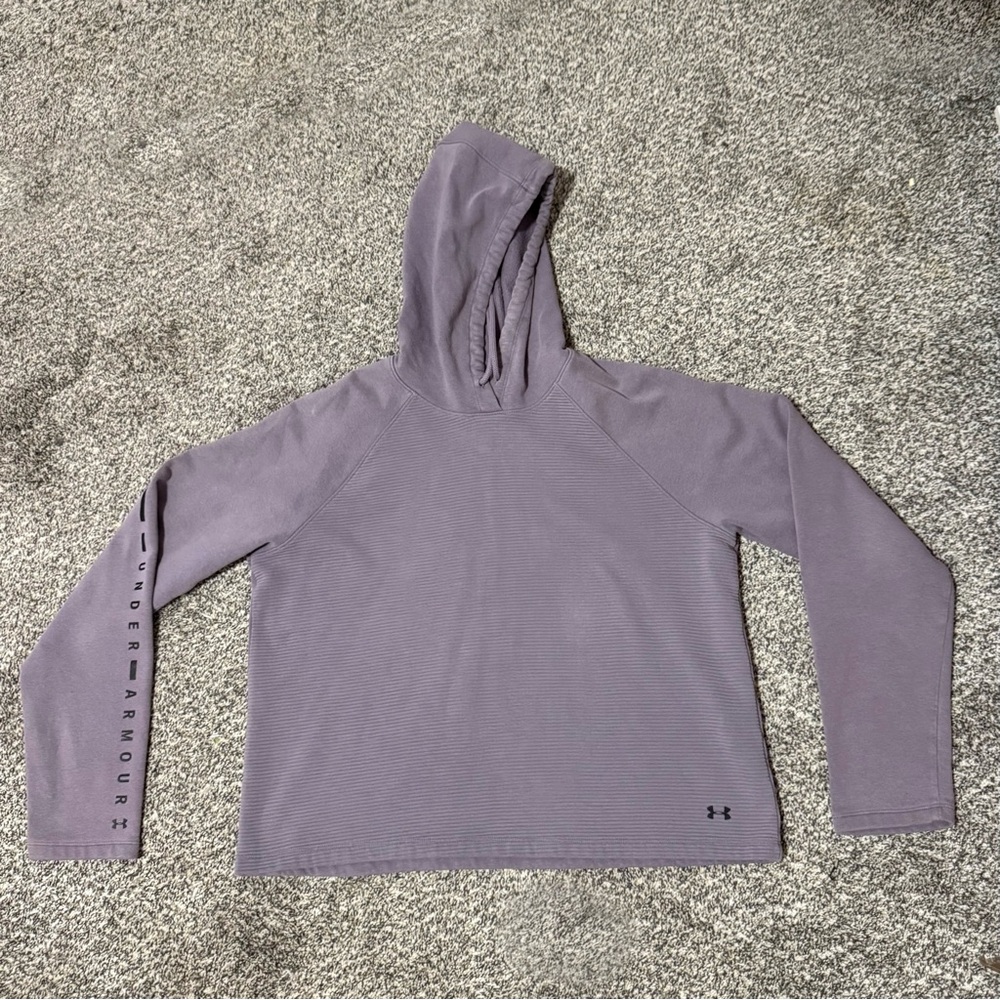 Under Armour Purple Long Sleeve Hoodie